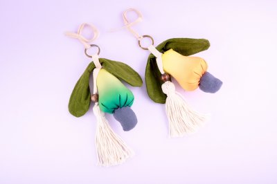 Cashew Keychain