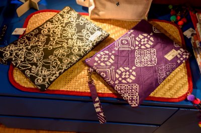 Batik pattern a4 pouch