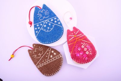 Cute cat key holder