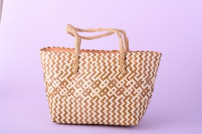 Woven Bread patterned bag
