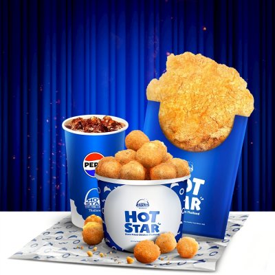 ไก่ใหญ่XXL+ ไก่ป๊อป  Free Soft Drink 16 oz.