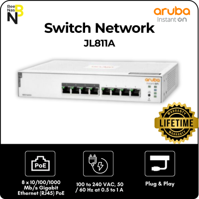 Switch “Aruba” Instant On 1830 8G PoE (JL811A)