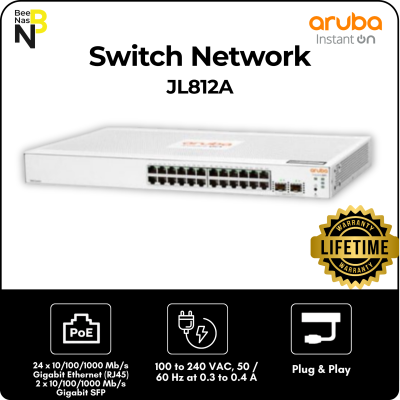 Switch “Aruba” Instant On 1830 24G/2SFP (JL812A)