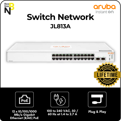 Switch “Aruba” Instant On 1830 24G 2SFP 195W (JL813A)
