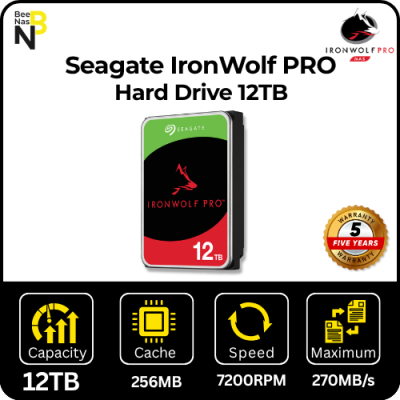Seagate Ironwolf Pro 12TB
