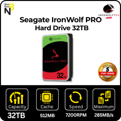 Seagate Ironwolf Pro 32TB
