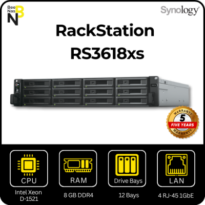 RackStation RS3618xs