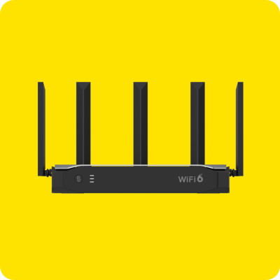 Wi-Fi 6 AX3000 High-performance All-in-One Wireless Router