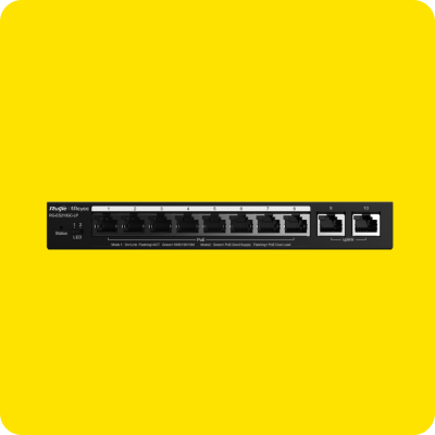 Switch 10-Port Gigabit Smart Cloud Managed PoE