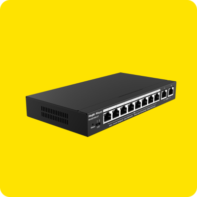 Switch 10-Port Gigabit Smart Cloud Managed PoE