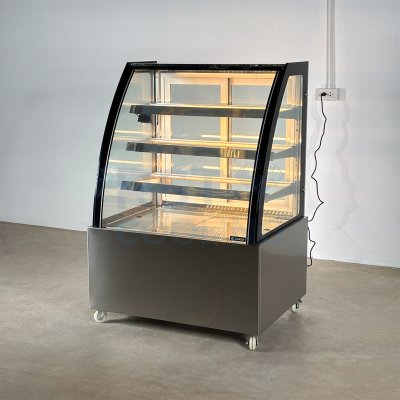 ตู้แช่เค้ก กระจกโค้ง Sanden รุ่น SKC-0903