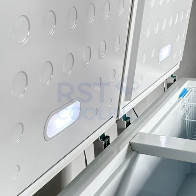 ตู้แช่แข็ง 2 ฝา Sanden รุ่น SCF-0615