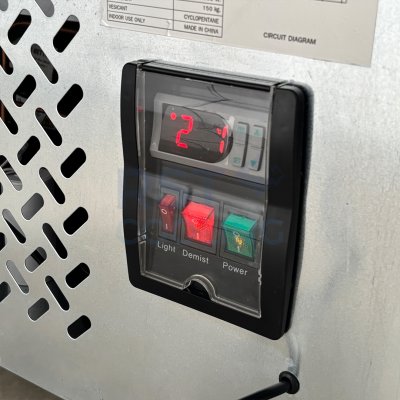 ตู้แช่เค้ก กระจกโค้ง Sanden รุ่น SKC-0903