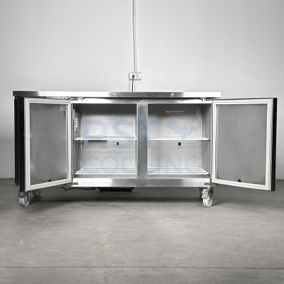 ตู้แช่เย็นเคาน์เตอร์สแตนเลส 2 ประตู Sanden รุ่น SCR3-1507AI