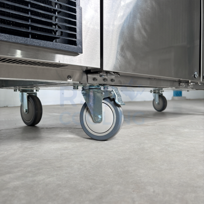 ตู้แช่เย็นเคาน์เตอร์สแตนเลส 2 ประตู Sanden รุ่น SCC-1562