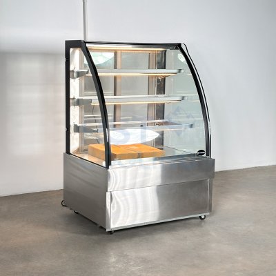 ตู้แช่เค้ก กระจกโค้ง Sanden รุ่น SKK-0907Z