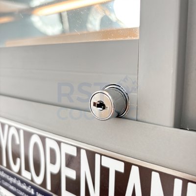 ตู้แช่เค้ก กระจกโค้ง Sanden รุ่น SKK-0907Z