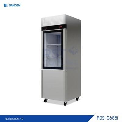 ตู้แช่สแตนเลส (แช่เย็น - แช่แข็ง) Sanden รุ่น RDS-0685i