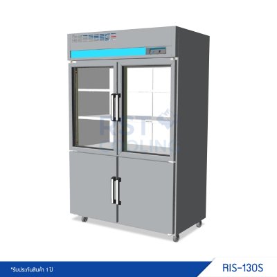 ตู้แช่สแตนเลส (แช่เย็น - แช่แข็ง) Sanden รุ่น RIS-130S