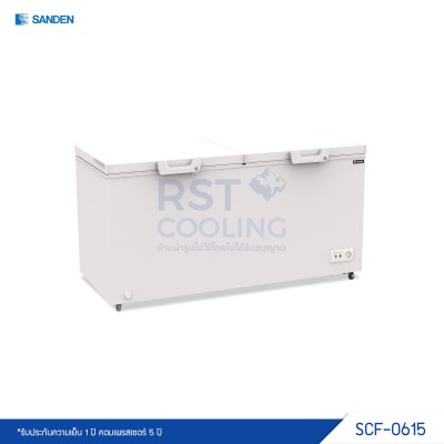 ตู้แช่แข็ง 2 ฝา Sanden รุ่น SCF-0615