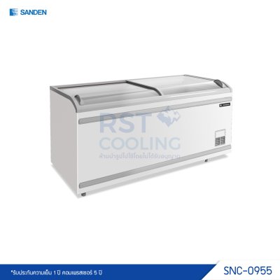 ตู้แช่แข็ง กระจกโค้ง Sanden รุ่น SNC-0955