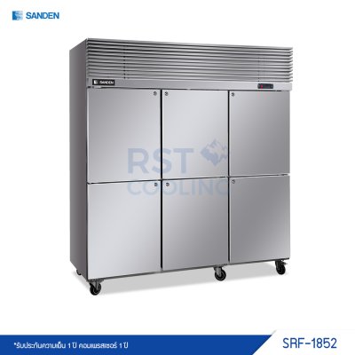 ตู้แช่แข็งสแตนเลส 6 ประตู Sanden รุ่น SRF-1852 ตู้แช่แข็งสแตนเลส 6 ประตู Sanden รุ่น SRF-1852