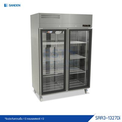 ตู้แช่เย็นอาหารสแตนเลส Sanden รุ่น SRR3-1327DI