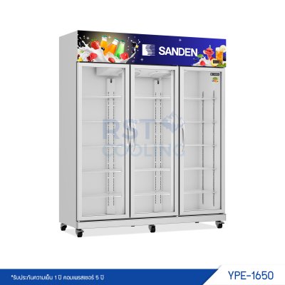 ตู้แช่เย็น 3 ประตู Sanden รุ่น YPE-1650