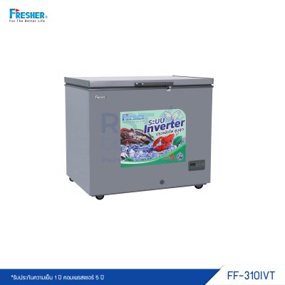 ตู้แช่แข็ง ฝาทึบ 1 ฝา Fresher รุ่น FF-310IVT