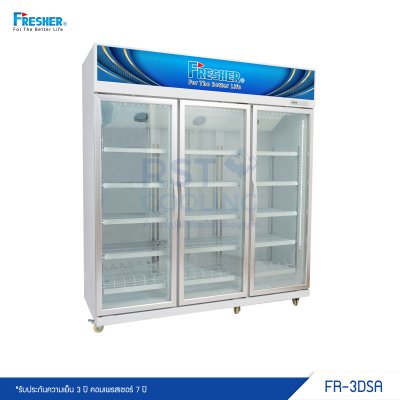 ตู้แช่เครื่องดื่ม 3 ประตู Fresher รุ่น FR-3DSA