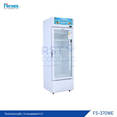 ตู้แช่เครื่องดื่ม 1 ประตู Fresher รุ่น FS-370WE