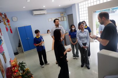 ภาพบรรยากาศการเยี่ยมชมบริษัทจากลูกค้าชาวต่างชาติเมื่อวันที่ 20 ตุลาคม 2568