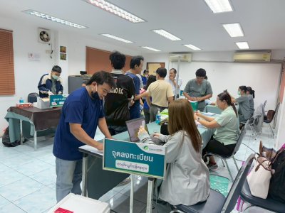 การตรวจสุขภาพบุคลากรประจำปี 2568