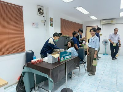 การตรวจสุขภาพบุคลากรประจำปี 2568