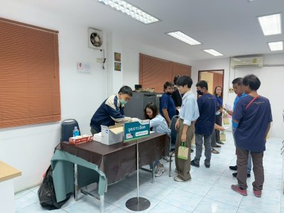 การตรวจสุขภาพบุคลากรประจำปี 2568