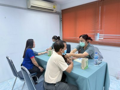 การตรวจสุขภาพบุคลากรประจำปี 2568