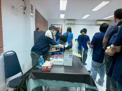 การตรวจสุขภาพบุคลากรประจำปี 2568