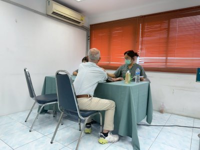 การตรวจสุขภาพบุคลากรประจำปี 2568