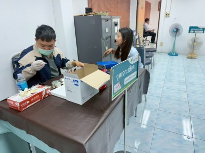 การตรวจสุขภาพบุคลากรประจำปี 2568