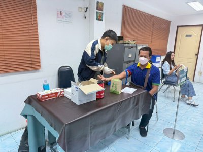 การตรวจสุขภาพบุคลากรประจำปี 2568