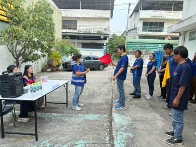 การฝึกอบรมหลักสูตรดับเพลิงและซ้อมอพยพหนีไฟประจำปี 2568