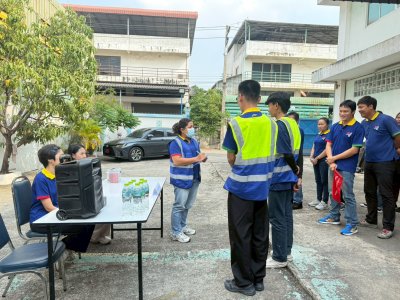 การฝึกอบรมหลักสูตรดับเพลิงและซ้อมอพยพหนีไฟประจำปี 2568