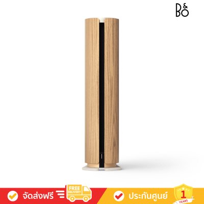 Bang & Olufsen (ฺB&O) Beosound Emerge - Compact WiFi Home Speaker (Gold Tone Alu/Light Oak)