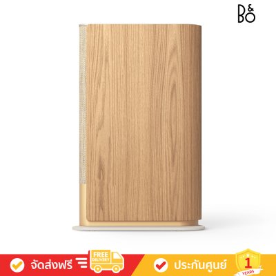 Bang & Olufsen (ฺB&O) Beosound Emerge - Compact WiFi Home Speaker (Gold Tone Alu/Light Oak)