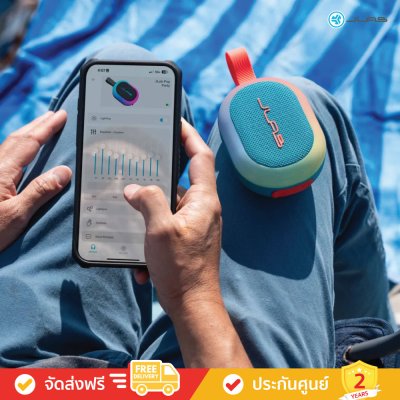 JLab Pop Party - Ultra-Portable Bluetooth Speaker (ลำโพงพกพา)