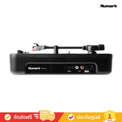 Numark PT01 Scratch - Portable Turntable with DJ Scratch Switch (เครื่องเล่นแผ่นเสียง)
