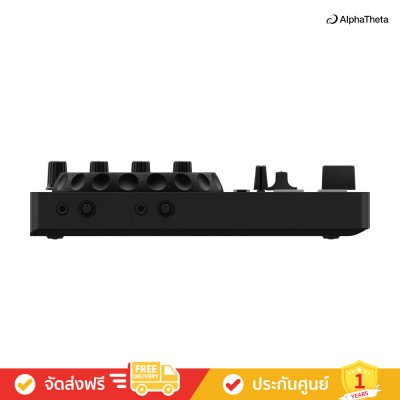 Pioneer DJ DDJ-FLX2 + HDJ-CUE1 - Compact 2-channel DJ controller with Headphones (เครื่องเล่นดีเจ)