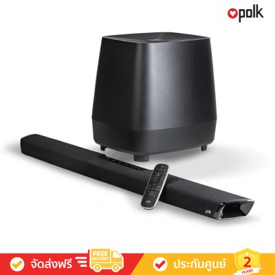 Polk Audio MagniFi 2 - High-Performance Sound Bar with Wireless Subwoofer