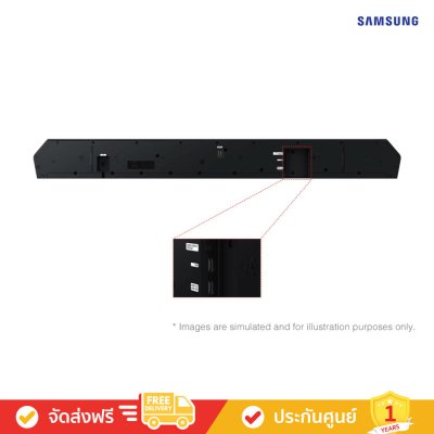 Samsung HW-Q800H - 5.1.2 ch Dolby Atmos Soundbar with Subwoofer (2026) (ลำโพงซาวด์บาร์)