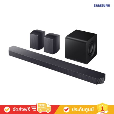 Samsung HW-Q930H - 9.1.4 ch Dolby Atmos Soundbar with Subwoofer & Rear Speaker (2026) (ลำโพงซาวด์บาร์)